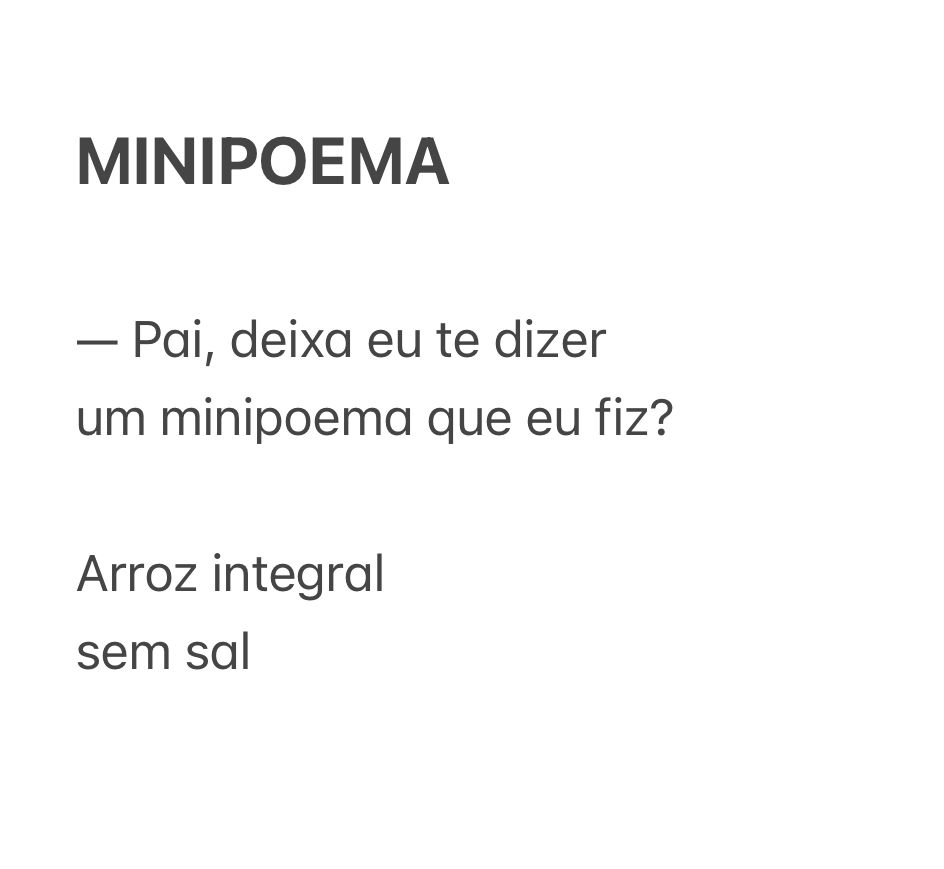 Breve nota sobre infância e&nbsp;poesia